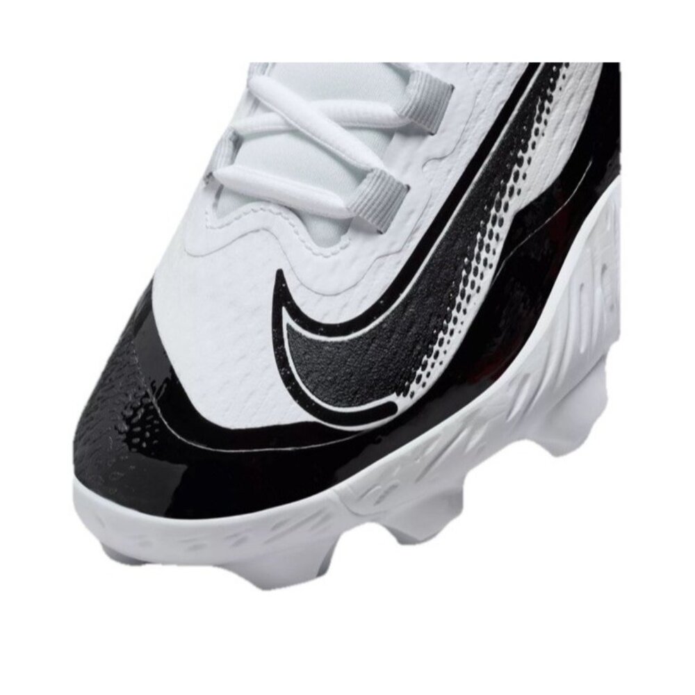 NIKE ALPHA HUARACHE ELITE 4 LOW MCS BASEBALL CLEATS WHITE Size 10.5 [FD6255-101] - Picture 6 of 8